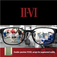 II-VI Inc Launches New High-Power & Efficient Double-Junction VCSEL Arrays