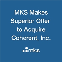MKS Floors New Acquisition Bid to Acquire Coherent Inc